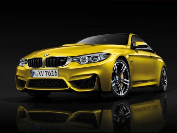 Die Frontpartie am BMW M4 Coupé