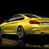 <p>Die Heckpartie des BMW M4 Coupé</p>