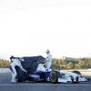 Tuesday, 20 January 2009  Valencia, Spain. The roll out of the BMW Sauber F1.09. Robert Kubica and Nick Heidfeld BMW Sauber F1 Team drivers 2009 unveil the new car. This image is copyright free for editorial use © BMW AG