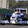 Tuesday, 20 January 2009  Valencia, Spain. Robert Kubica (POL) in the BMW Sauber F1.09 This image is copyright free for editorial use © BMW AG