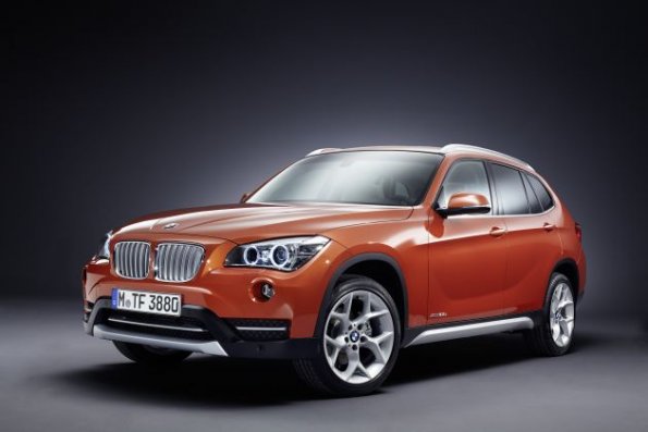 Die Frontpartie des BMW X1