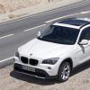 Der&nbsp; BMW X1 aus der Vogelperspektive aufgenommen<br />