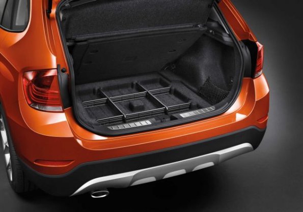 Ein Blick in den Laderaum des BMW X1