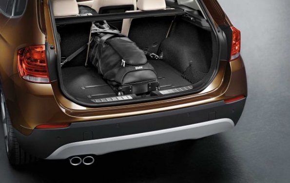 Ein Blick in den Laderaum des BMW X1