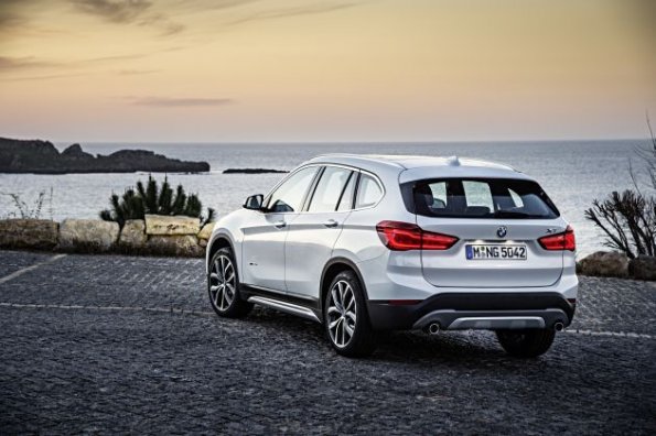 Heckpartie des BMW X1