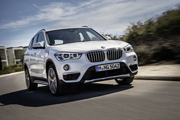 Frontpartie des BMW X1