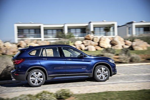 Seitenpartie des BMW X1