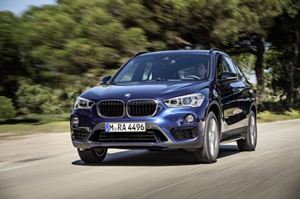 Frontansicht des BMW X1