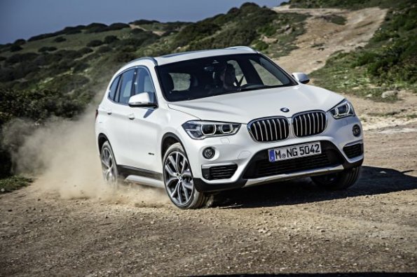 Frontansicht des BMW X1