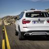 Das Fahrzeugheck des BMW X3