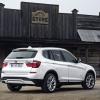 Heck- und Seitenansicht des BMW X3