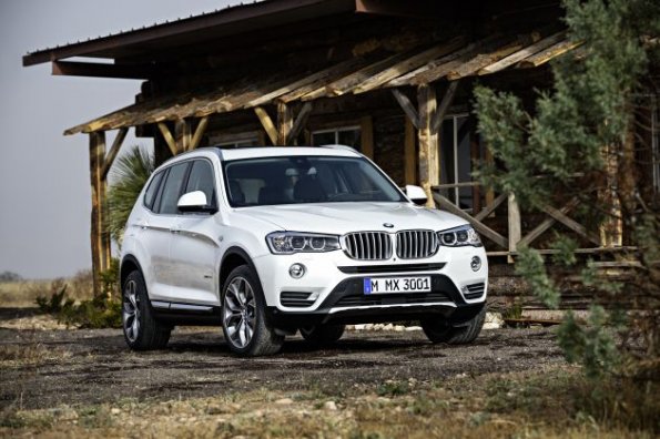 Frontpartie am BMW X3