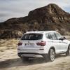 Die Heckpartie des BMW X3