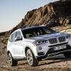 Frontpartie des BMW X3