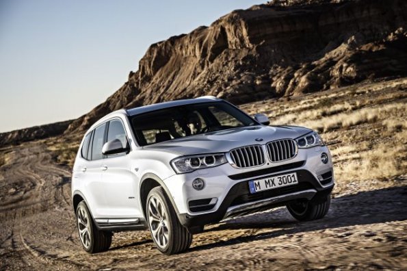 Frontpartie des BMW X3