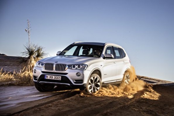 Frontansicht des BMW X3