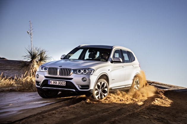 BMW X3:
BMW X3