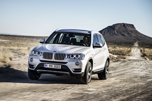 Frontansicht des BMW X3