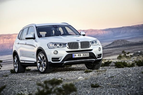 Fahrzeugfront des BMW X3