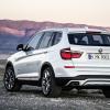 Die Heckpartie des BMW X3