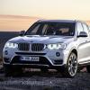 Frontpartie des BMW X3