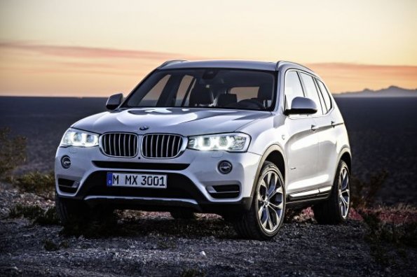 Frontpartie des BMW X3