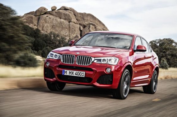 Die Frontpartie des BMW X4