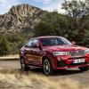 <p>Die Front- und Seitenpartie des BMW X4</p>