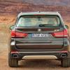 <p>Das Fahrzeugheck des BMW X5</p>