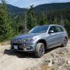 <p>Die Front- und Seitenpartie des BMW X5</p>