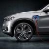 <p>Fahrzeugfront des BMW X5 Concept e-drive</p>