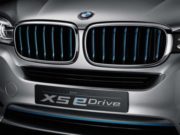 Detail am BMW X5 Concept e-drive