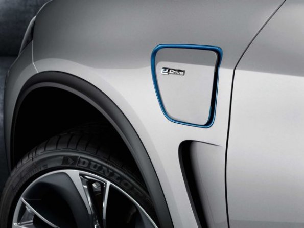 Detail am BMW X5 Concept e-drive