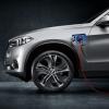 <p>Die Frontpartie am BMW X5 Concept eDrive</p>