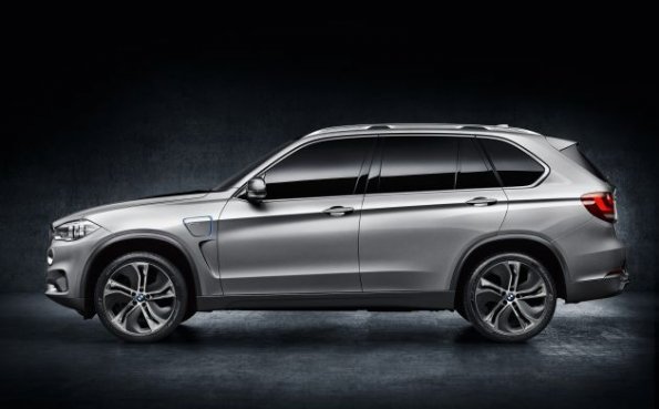 Der BMW X5 Concept eDrive  im Profil