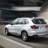 Heckpartie des BMW X5 eDrive