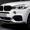 <p>Die Frontpartie am BMW X5 M in einer Nahaufnahme</p>