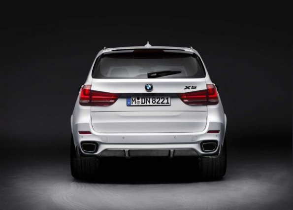 Heckpartie am BMW X5 M