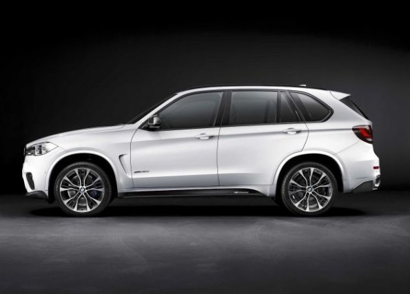 Der BMW X5 M im Profil