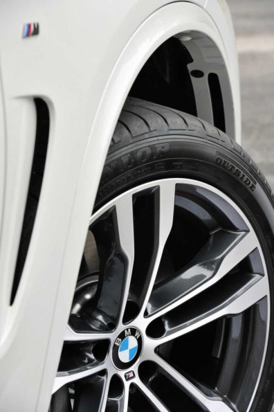 Detail am BMW X5 M50d