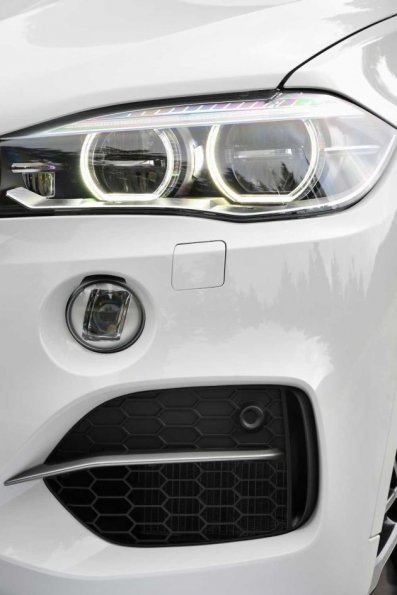 Detailaufnahme am BMW X5 M50d