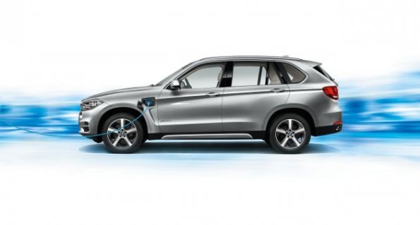 Silhouette des BMW X5 xDrive 40 e