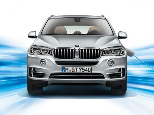 Das Gesicht des BMW X5 xDrive 40 e