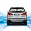 Fahrzeugheck des BMW X5 xDrive 40 e