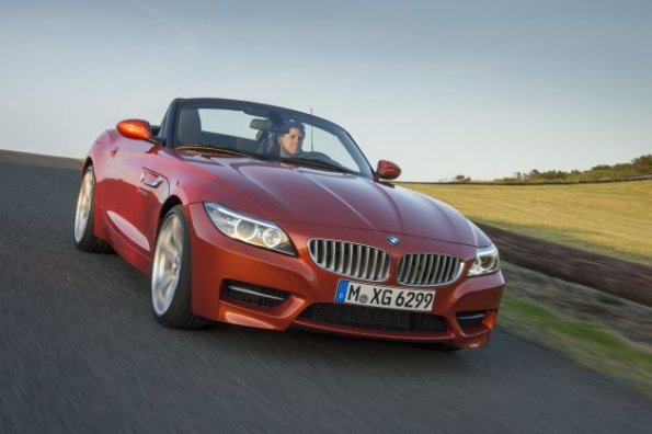 Die Frontpartie des BMW Z4