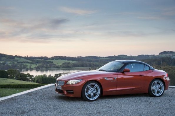 Front- und Seitenansicht des BMW Z4