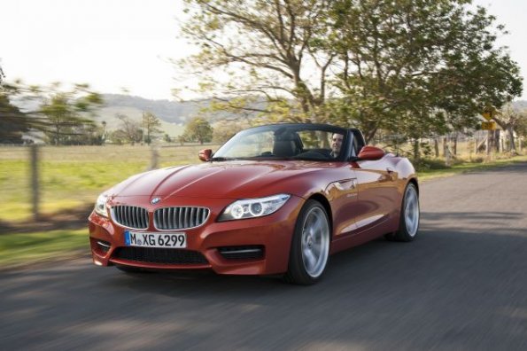 Der BMW Z4 von vorn aufgenommen