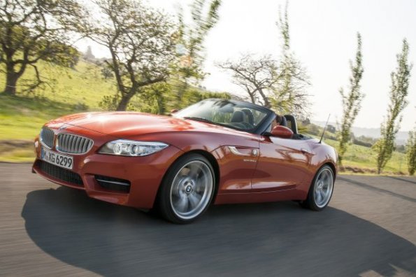 Die Frontpartie des BMW Z4