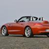 Die Seitenpartie des BMW Z4