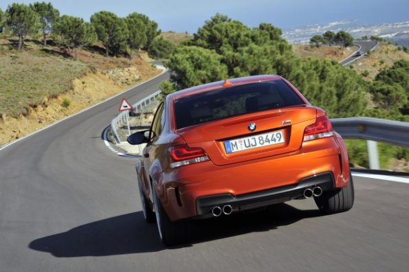 BMW 1 Series M Coupe Exterior. (12/2010)